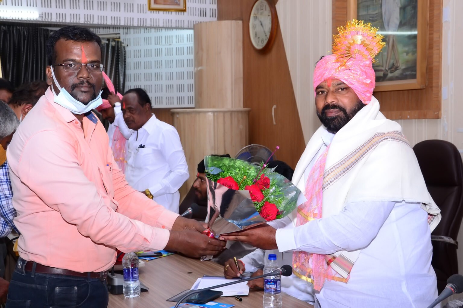 Zilla Parishad members at a community event.
